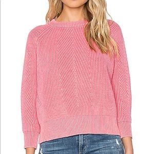 DemyLee Chelsea sweater. Bubblegum pink. All Cotton medium  chevron